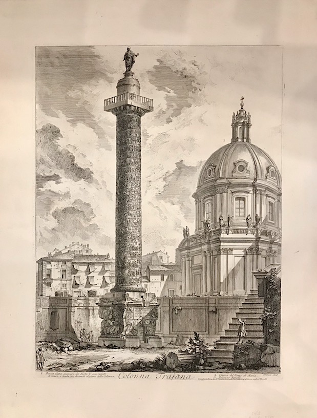 Piranesi Giovanni Battista (1720-1778) Colonna Trajana 1758 Roma 